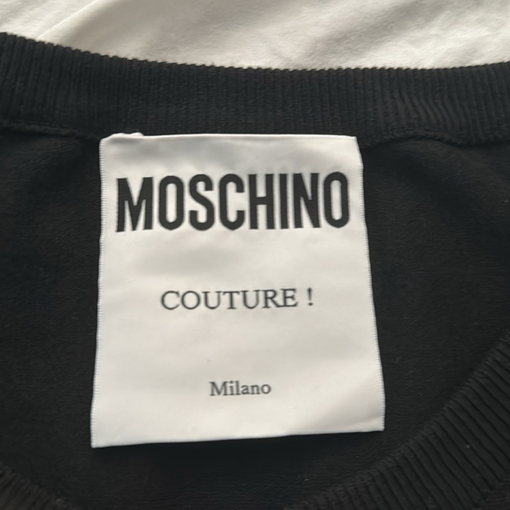 MOSCHINO Couture! Black Tutu Sweater - Picture 2 of 4
